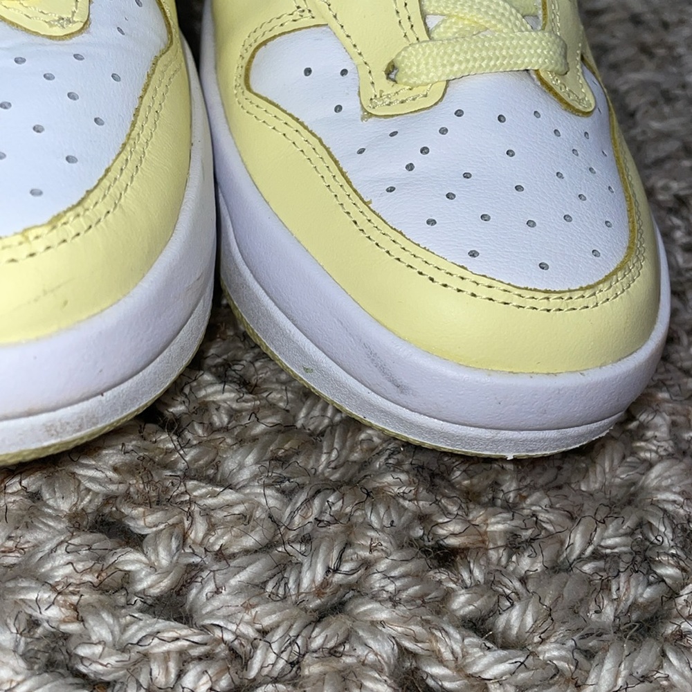Nike Dunk High up rebel yellow sneakers shoes - Picture 11 of 11
